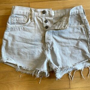 FP We The Free Button-fly Jean shorts